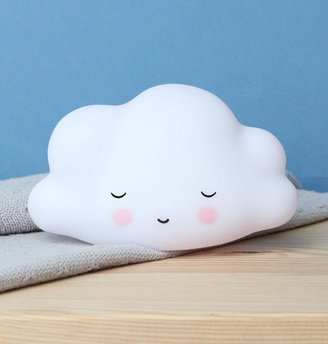 Miniatyrbillede 3 af 4: A Little Lovely Company LLSCWHI70 natlys til baby Fritstående Hvid