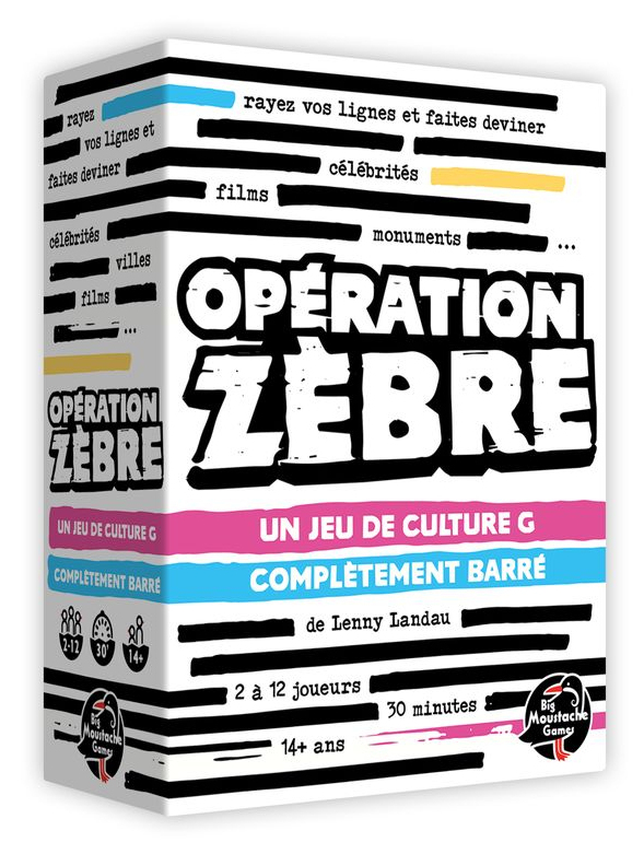 Pikkukuva 21 / 24: Blackrock Games OPÉRATION ZEBRE 30 min Korttipeli