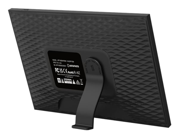 Miniatyrbillede 5 af 5: AgfaPhoto APF1000 digital fotoramme Sort 25,4 cm (10") Wi-Fi