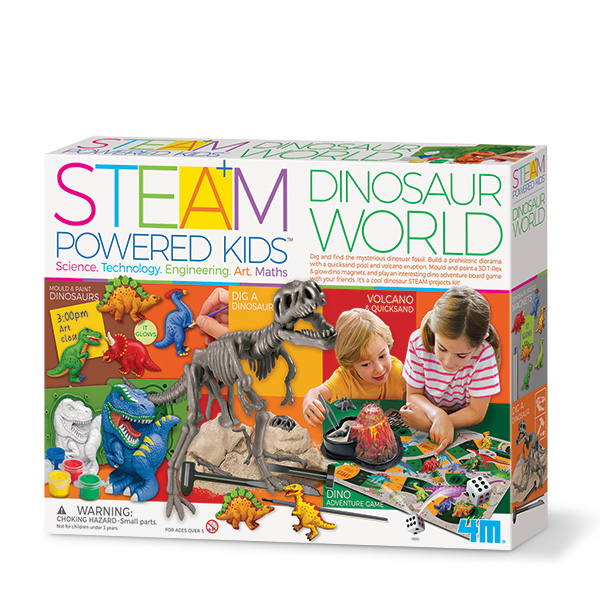 4M Dinosaur World