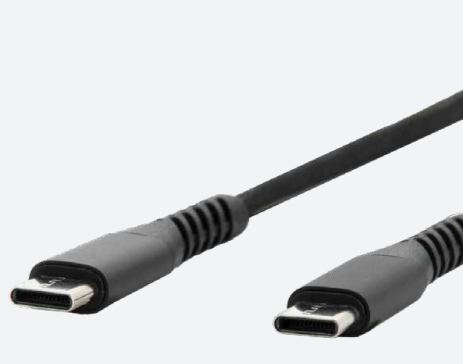Mobilis 001342 USB-kaapeli 1 m USB C Musta
