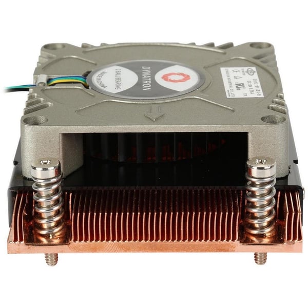 Miniatyrbillede 8 af 8: Dynatron A-18 Processor Luftkøler 7 cm Kobberfarve, Grå