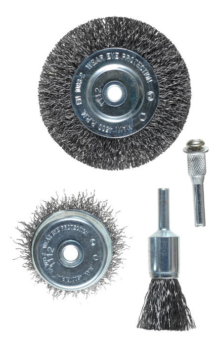 Miniatyrbillede 1 af 3: kwb 597500 buffing/poleringshjul & pude Poleringsskive Grå