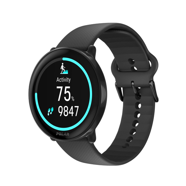 Miniatyrbillede 4 af 8: Polar Ignite 3 3,25 cm (1.28") AMOLED 43 mm Digital 416 x 416 pixel Berøringsskærm Sort GPS (satellit)