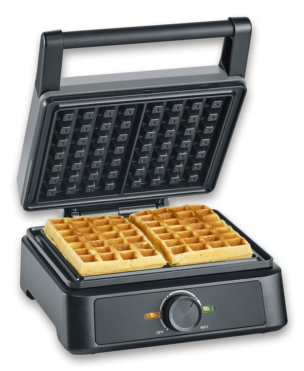 Severin 10002125000 2 vaffel/vafler 1600 W Anthracit, Sort