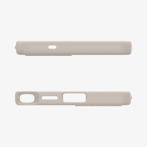 Spigen Silicone Fit (MagFit) matkapuhelimen suojakotelo 17,5 cm (6.9") Suojus Luonnollinen