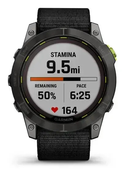 Miniatyrbillede 6 af 13: Garmin Enduro 2 3,56 cm (1.4") MIP 35 mm Digital 280 x 280 pixel Berøringsskærm Grå Wi-Fi GPS (satellit)