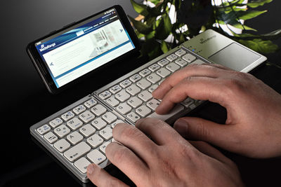 MediaRange MROS133 tangentbord Kontor Bluetooth QWERTZ Silver