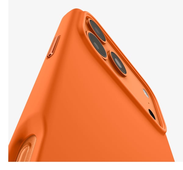Miniatyrbillede 3 af 9: Spigen Silicone Fit (Mag Fit) mobiltelefon etui 17,5 cm (6.9") Cover Orange