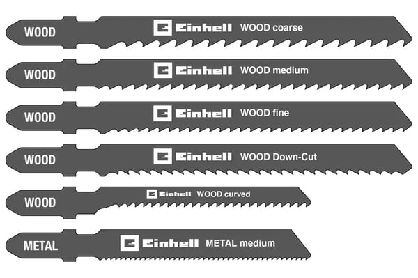 Einhell 49617350 kuviosahan, lehtisahan & puukkosahan terä Kuviosahanterä 10 kpl