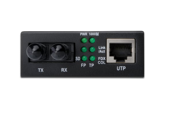 Miniatyrbillede 4 af 6: Digitus DN-82010-1 netværksomformer til medie Intern 1310 nm Multitilstand Sort