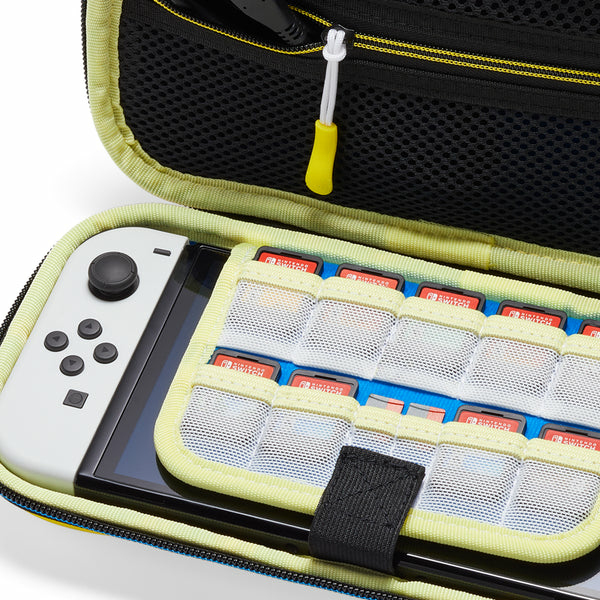Pikkukuva 12 / 18: PowerA NSCS0269-01 kannettavan pelikonsolin suojakotelo Hardshell case -kotelo Nintendo Monivärinen, Keltainen