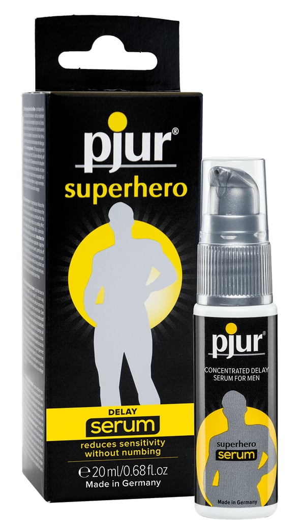 pjur Superhero Emättimeen 20 ml 20 g Silikonipohjainen liukuvoide pjur Superhero Emättimeen 20 ml 20 g Silikonipohjainen liukuvoide