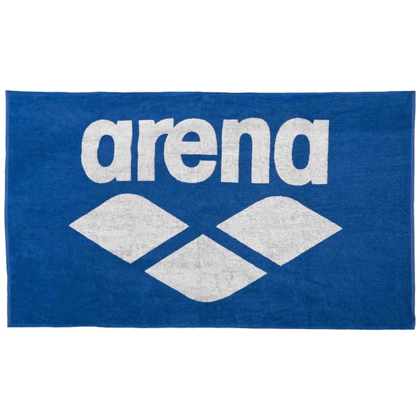 Arena 001993/810 badhandduk 1524 x 890 cm Bomull Blå, Vit 1 styck
