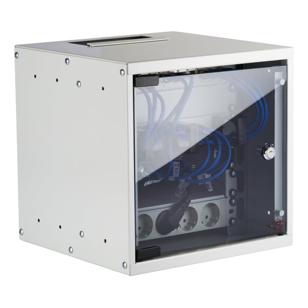 Miniatyrbild 1 av 6: EFB Elektronik WGB-1006GR.30-SET1 rack 6U Väggmonterad rack Grå