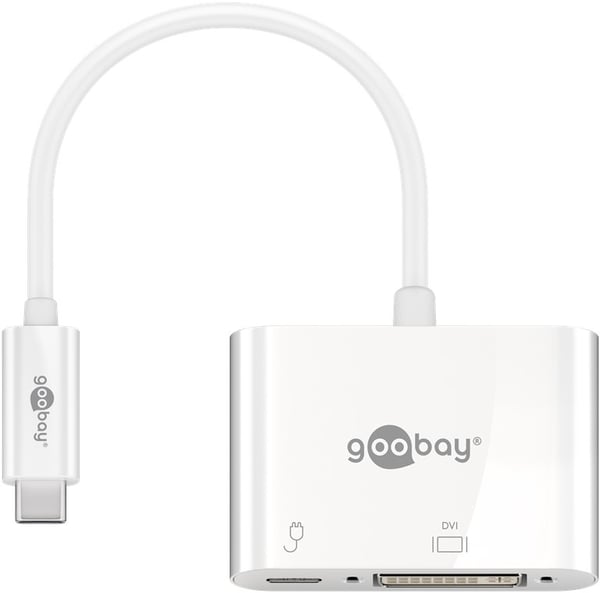 Goobay 62108 interface hub USB 3.2 Gen 1 (3.1 Gen 1) Type-C Hvid