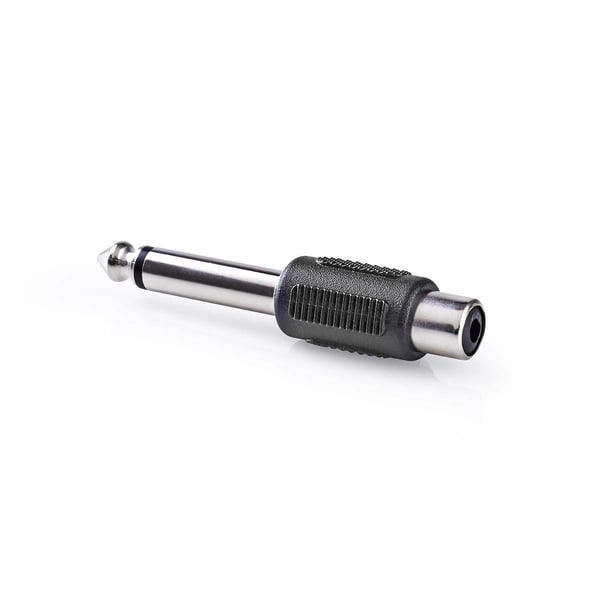 Nedis CAGB23935BK kabel kønsskifter 6.35 mm RCA Female Sort