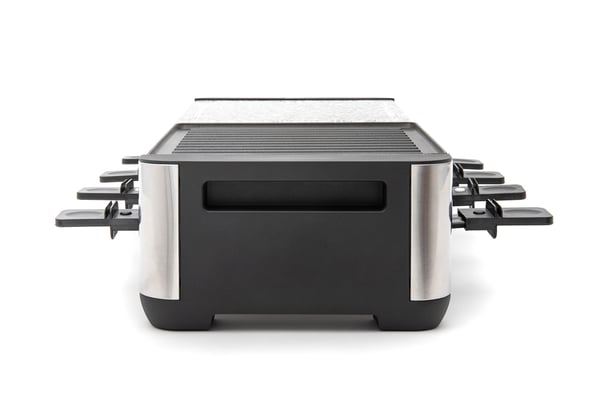 Pikkukuva 7 / 7: Fritel RSG 3280 raclettepannu 8 henkilö(t) 1400 W Musta, Ruostumaton teräs, Valkoinen