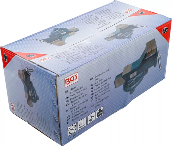 BGS technic Steel Bench Vice