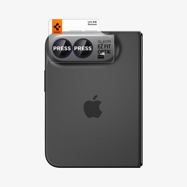 Miniatyrbillede 2 af 6: Spigen Optik Pro EZ Fit Beskyttelse af kameralinsen Apple 2 stk