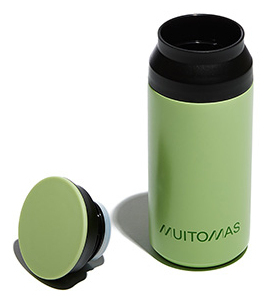 Muitomas WBOTTLE350GN matkapullo & astia 350 ml Ruostumaton teräs Pullo