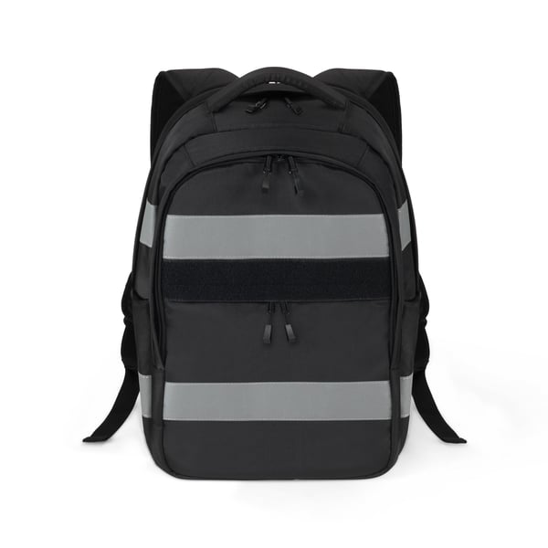 DICOTA Hi-Vis V2 ryggsäckar Ryggsäck Svart Polyetentereftalat (PET), Termoplastisk polyuretan (TPU)