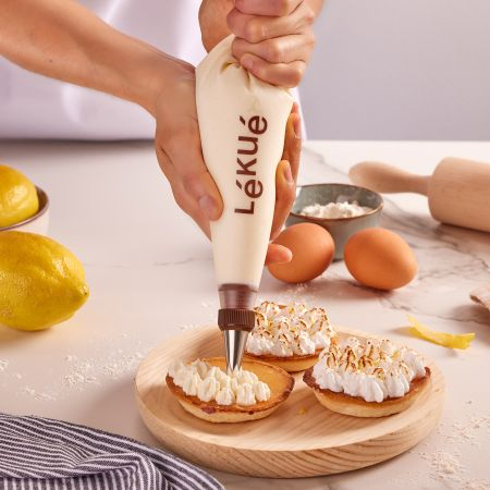 Miniatyrbillede 7 af 9: Lékué 883729 wienerbrød dekorationspose Termoplastisk polyurethan (TPU)