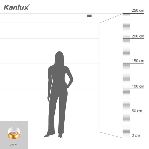Kanlux S.A. 27576 kattovalaistus GU10