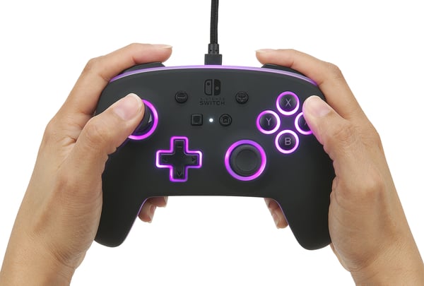 Pikkukuva 13 / 27: PowerA 1510925-01 peliohjain Musta USB Pad-ohjain Analoginen Nintendo Switch, Nintendo Switch Lite