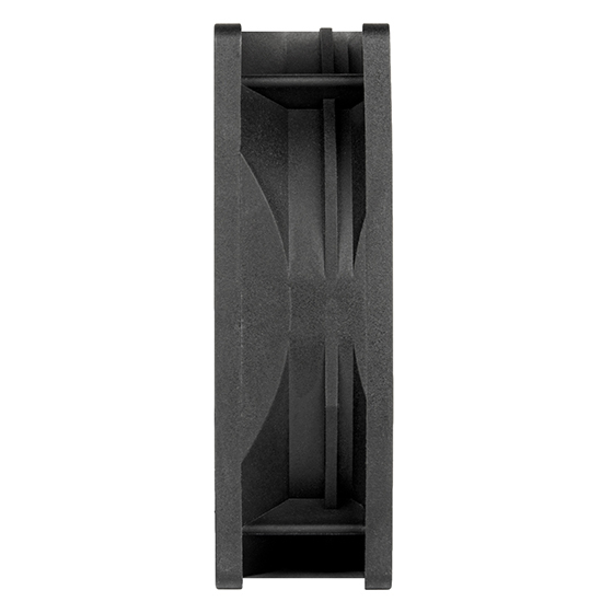 Silverstone FN80 Tietokonekotelo Tuuletin 8 cm Musta 1 kpl