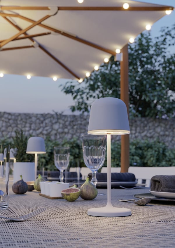 Pikkukuva 6 / 6: TISCHLEUCHTE AKKU LED TOUCH / EGLO MANNERA-S HARMAA 901878