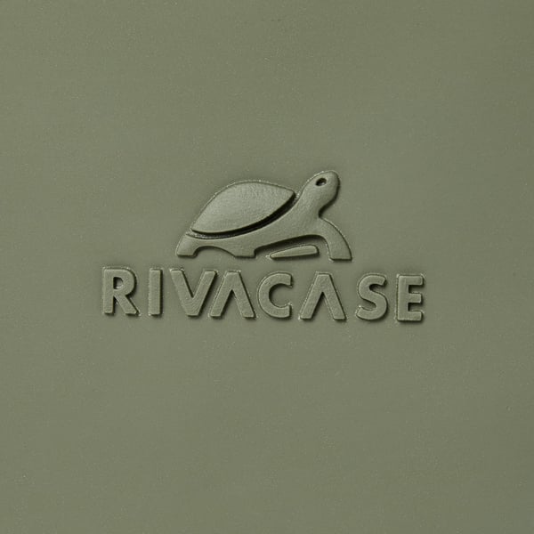 Rivacase Eden mavetaske Polyester, Polyurethan (PU), Genanvendt polyethylenterephthalat (rPET) Oliven