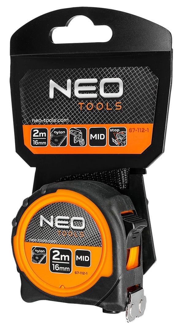 Miniatyrbild 2 av 7: NEO tools 67-112-1 måttband