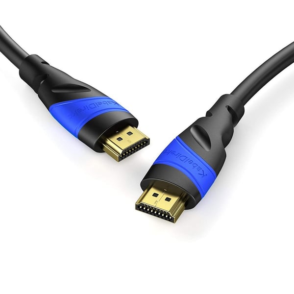 KabelDirekt 609465715827 HDMI-kaapeli 5 m HDMI-tyyppi A (vakio) Musta