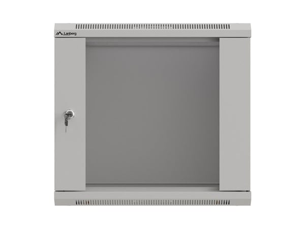 Lanberg WF03-5309-10S stativ 9U Vægmonteret stativ Sort
