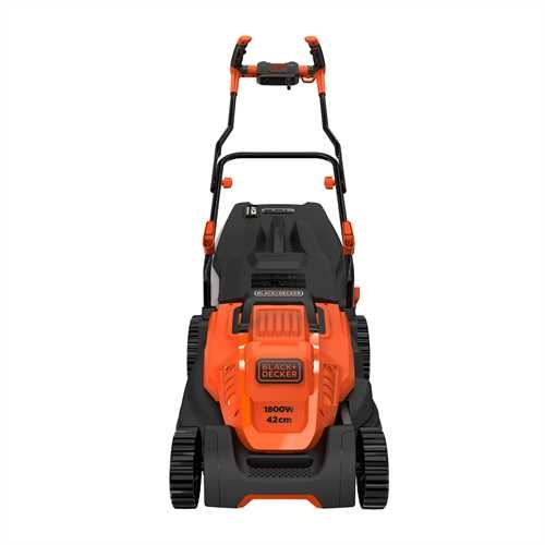 Black & Decker BEMW481BH ruohonleikkuri Työnnettävä ruohonleikkuri AC Musta, Oranssi