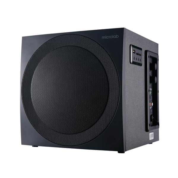 Miniatyrbillede 5 af 12: Microlab M-300BT højttalersæt 38 W Sort 2.1 kanaler Bluetooth