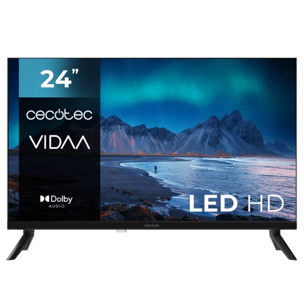 Cecotec A5 series ALH50024 61 cm (24") HD Smart TV Wi-Fi Sort