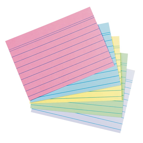 Herlitz 50041145 indekseringskort Flerfarvet 200 stk