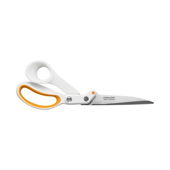 Miniatyrbillede 1 af 7: Fiskars 1070082 saks til kontorartikel Kunst & Håndværk sakse Figur beskæring + lige beskæring Orange, Hvid