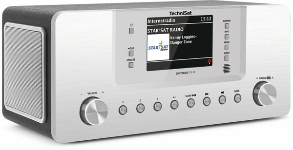 TechniSat DIGITRADIO 574 IR Personligt Digital Sølv