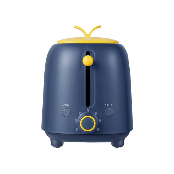 Comfeé MT-RP2L18W2 brødrister 7 2 skive(r) 950 W Blå, Gul