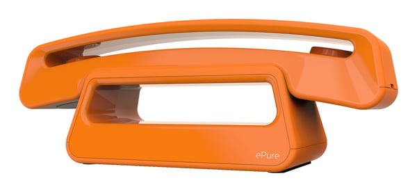 Alcatel ePure#3 Iconic DECT-puhelin Soittajan tunnistus Oranssi