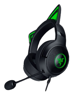Razer Kraken Kitty V2 Kuulokkeet Langallinen Pääpanta Pelaaminen USB A-tyyppi Musta