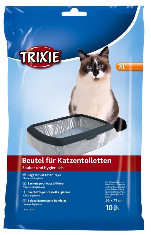 Miniatyrbild 1 av 3: TRIXIE 4051 katt- och hundpåse 10 styck Engångsbruk