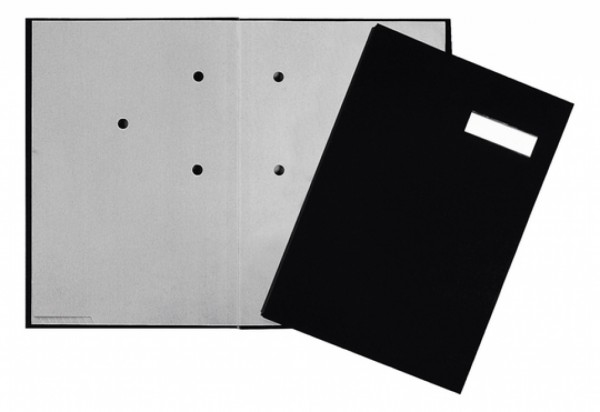 Pagna 24192-44 folder Pap, Plast Sort A4 Pagna 24192-44 folder Pap, Plast Sort A4