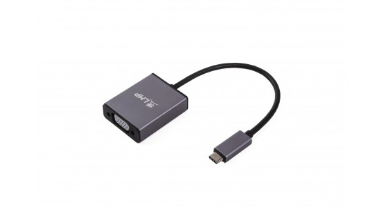 LMP USB-C to VGA USB grafisk adapter 2048 x 1152 pixel Grå