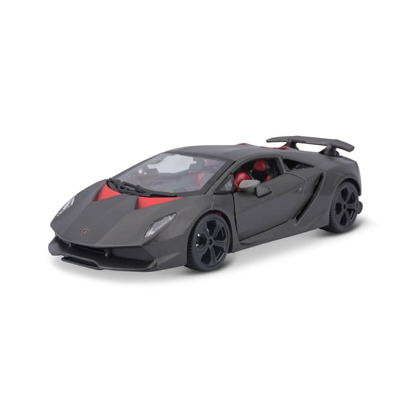 Miniatyrbillede 1 af 18: BBURAGO Lamborghini Sesto Elemento Sportsbil model Formonterede 1:24
