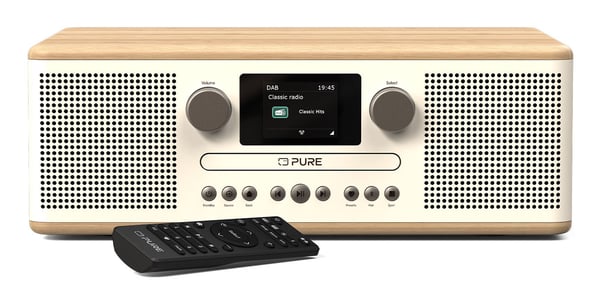 Pure Classic C-D6 Bærbar Digital Egetræ, Hvid