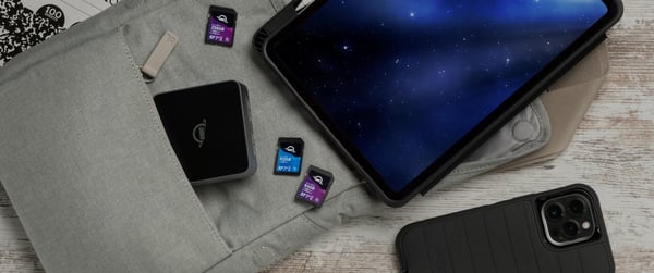 OWC Atlas kortinlukija USB 3.2 Gen 2 (3.1 Gen 2) Type-C Musta